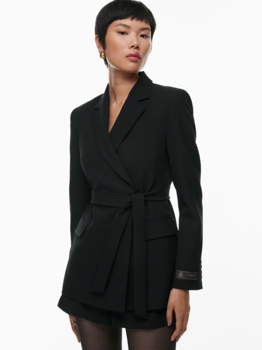 Aritzia Innovate Blazer Black XS
